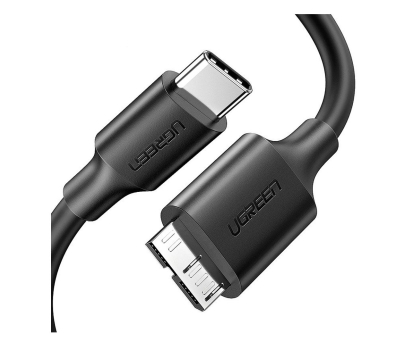 Kabel UGREEN US312 Kabel Micro-B USB 3.0 - USB-C 1m czarny 6957303821037